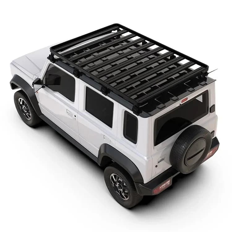 For Suzuki Jimny 2023+ 5 Doors Roof Rack Frontrunner 4x4 Steel Aluminum Off-Road Vehicle Parts Manufacturer Wholesale Car