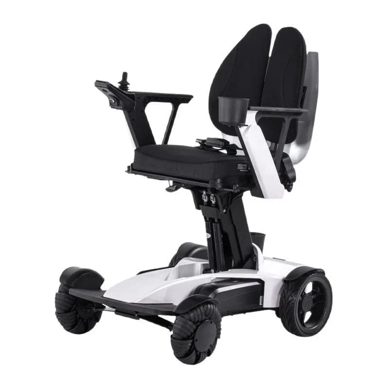 electric wheelchair, lightweight folding and portable, fully automatic intelligent lithium battery scooter for the elderly