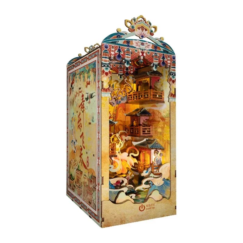 Dunhuang dance moon flying 3d three-dimensional assembly book national tide ancient style hand-assembled figure holiday