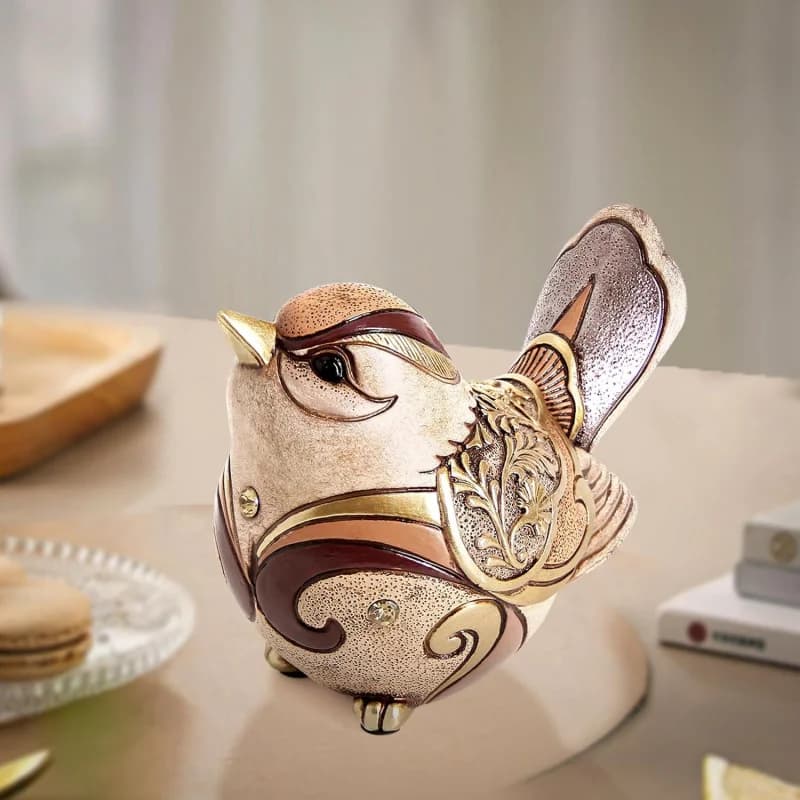 Bohemian bird retro animal statue decorative bird gift resin handicraft figurine