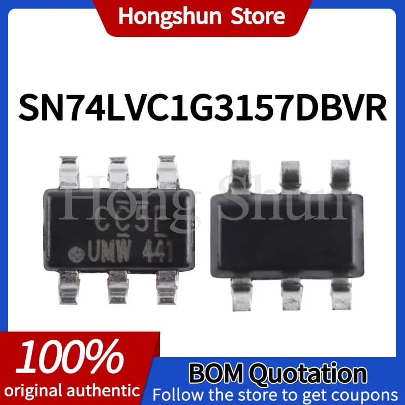 10 pcs SN74LVC1G3157DBVR Phone Case