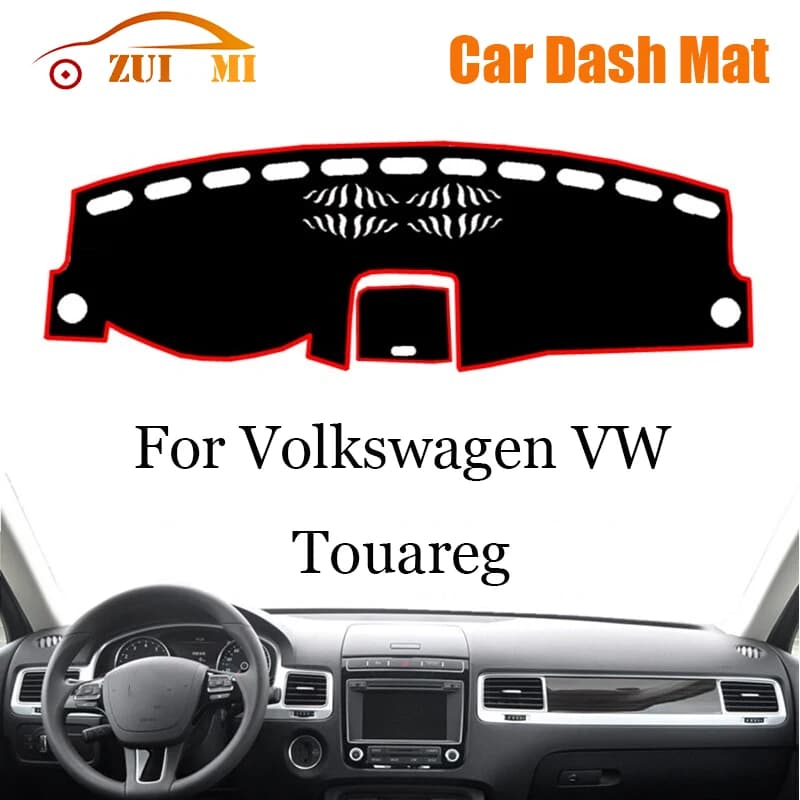 ZUIMI Dashboard Cover Dash Mat Dashmat For Volkswagen For VW Touareg 2011 ~ 2017 Dash Board Cover Pad Sun Shade