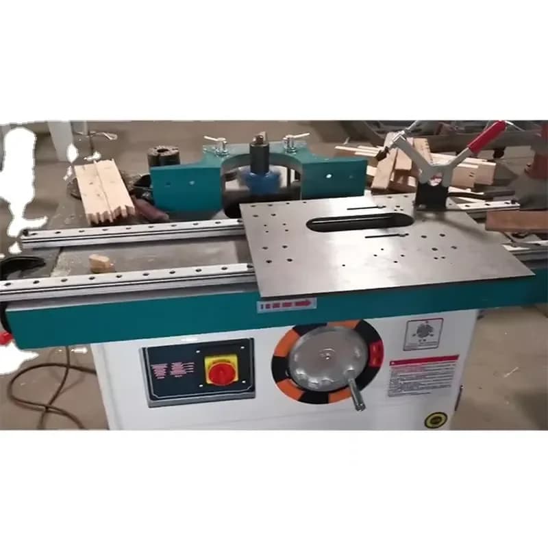 CE Certification Single Spindle Vertical Milling Machine Wood Spindle Shaper With Sliding Table Spindle Moulder