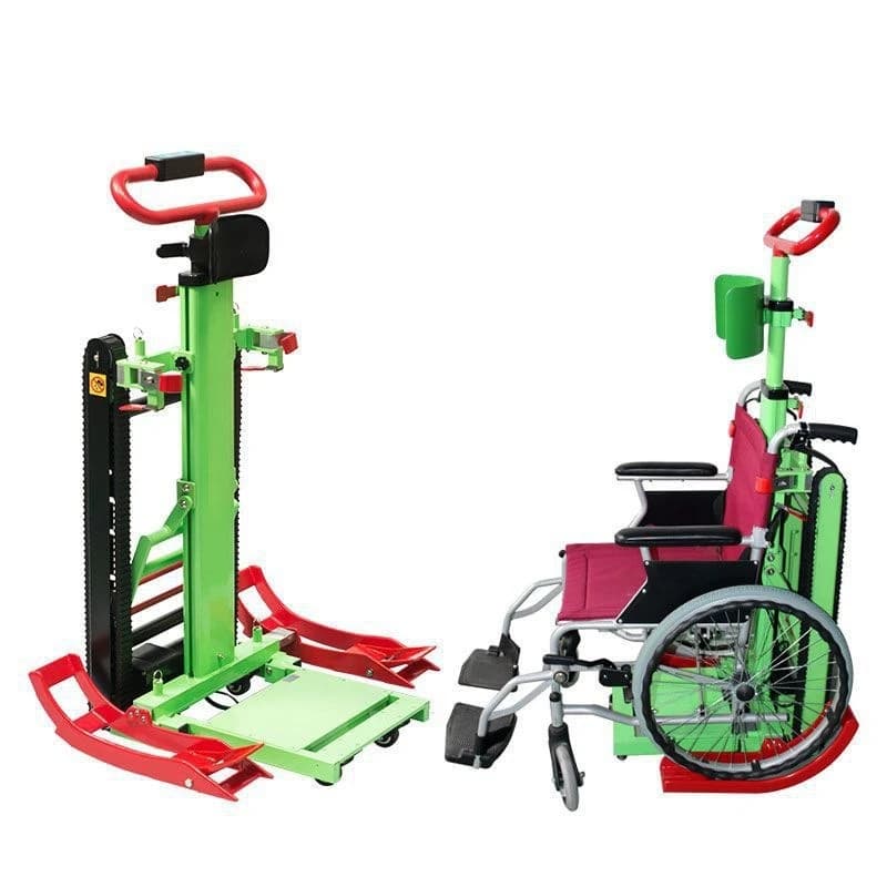 Auxiliary climbing machine, wheelchair electric intelligent up and down stairs, fully automatic climbing machine