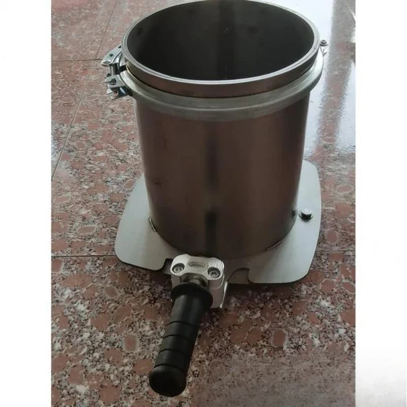 New type of bag conical flat mouth unloader