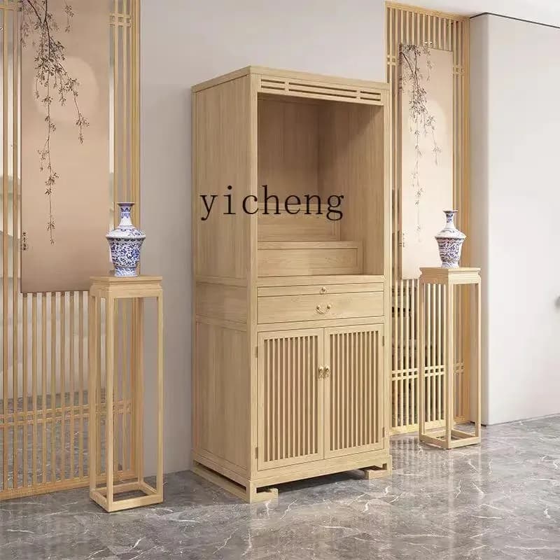 Household New Chinese-style Offering Table, Living Room, God Of Wealth, Guanyin Buddha Counter CabinetL1
