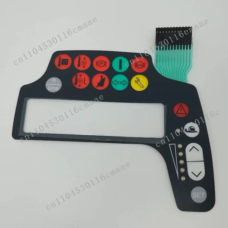 Instrument Button Display Panel 51180981 Replacement for 216/320 Forklift Truck Plastic Roller