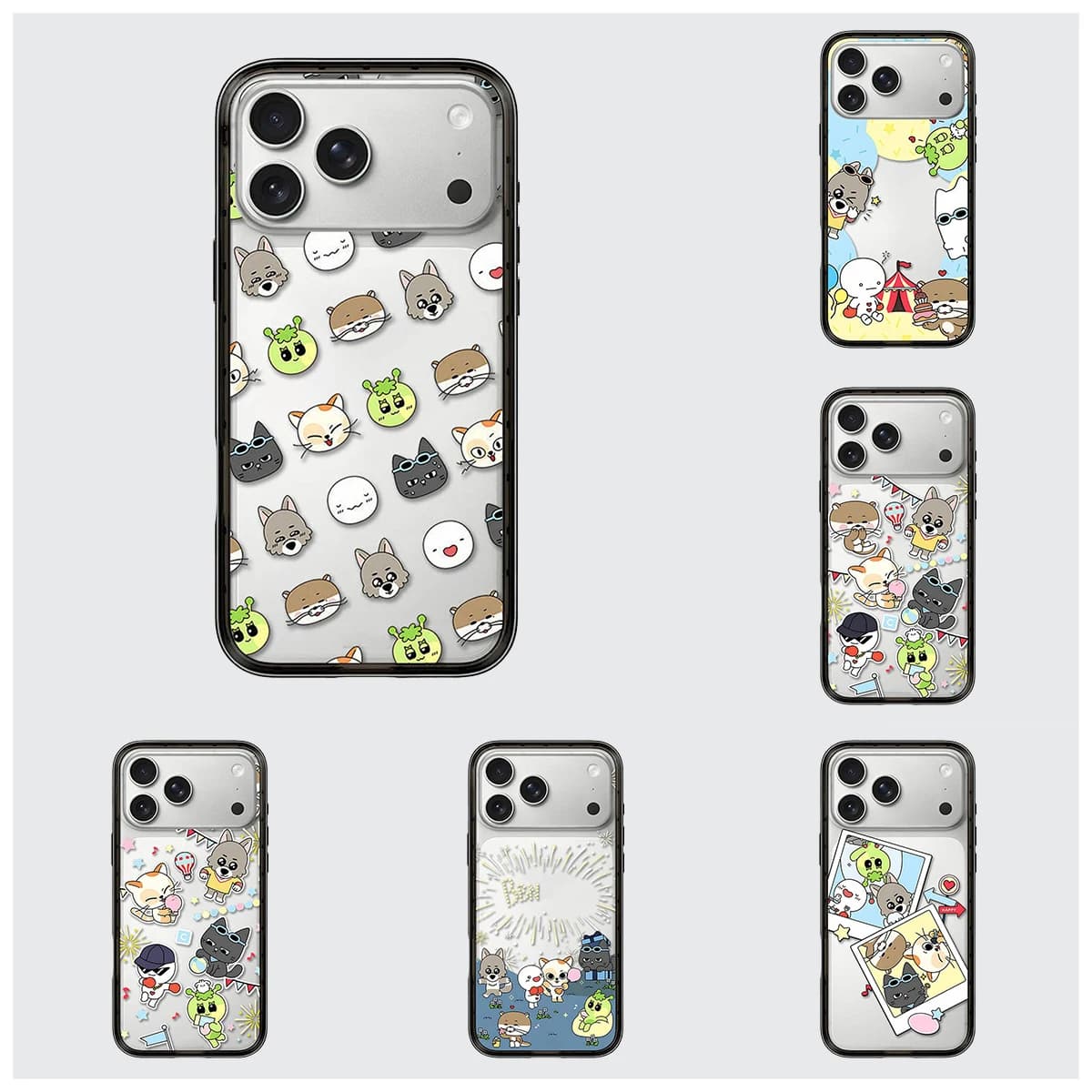 6090666 Compact Black Border Magnetic Phone Case Cover for IPhone 13 14 15 16 17 18 Pro Max Case