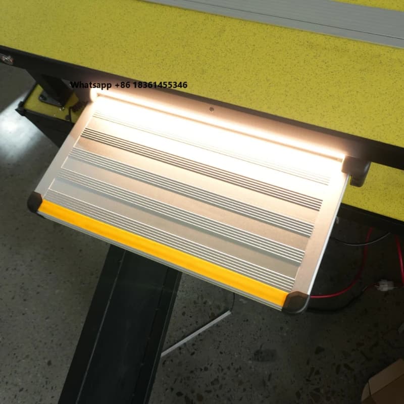 Universal Aluminum 600*300 mm New Electric Auto Foot Step Pedals Bus Accessories for Car Design Action Task Accessory
