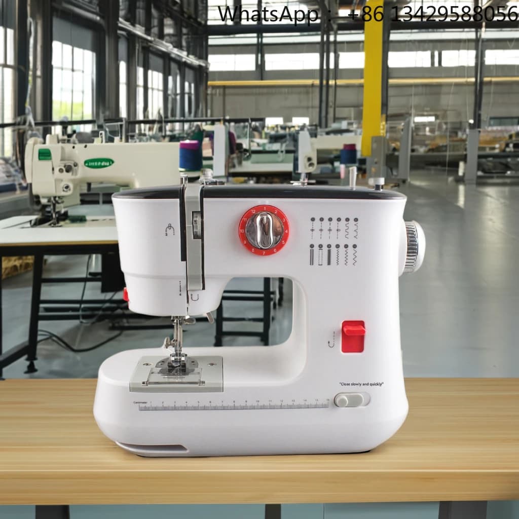 Electric Mini Sewing Machine Overlock Small Portable Sewing Machine Desktop