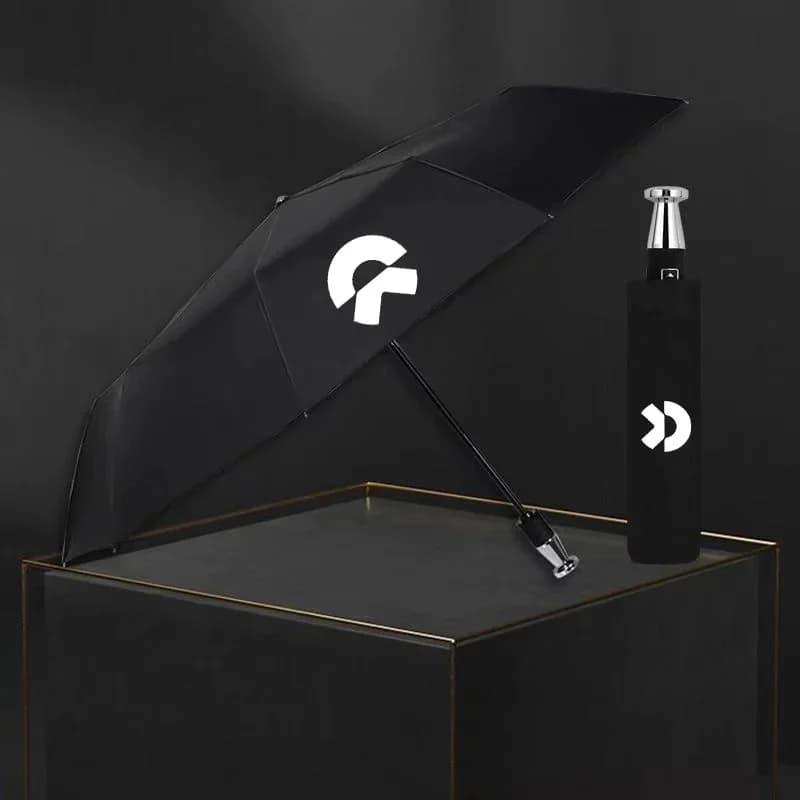 For NIO ET5 ET7 ET9 ES6 ES8 EC6 EC7 ES7 Car Automatic Folding Windproof Sunshade Umbrella Automatically folding car umbrella