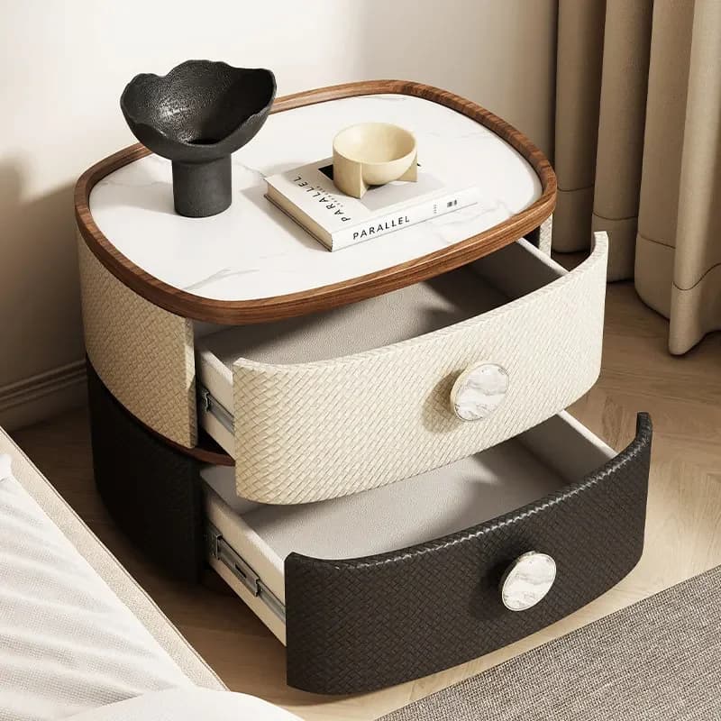 Creative Aesthetic Bedside Table Bedroom Storage Style Nightstands Modern Style Mesitas De Noche Dormitorio Home Furniture