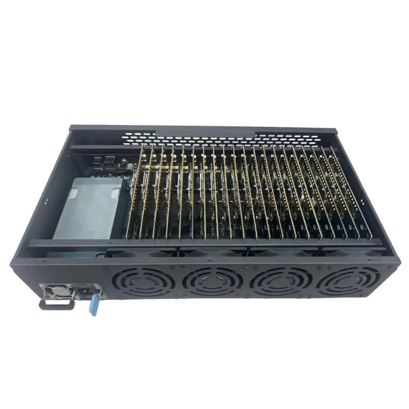 20-port mobile farm smart breeding box system with motherboard, 128 MB RAM, 128 GB ROM, compatible with model 721