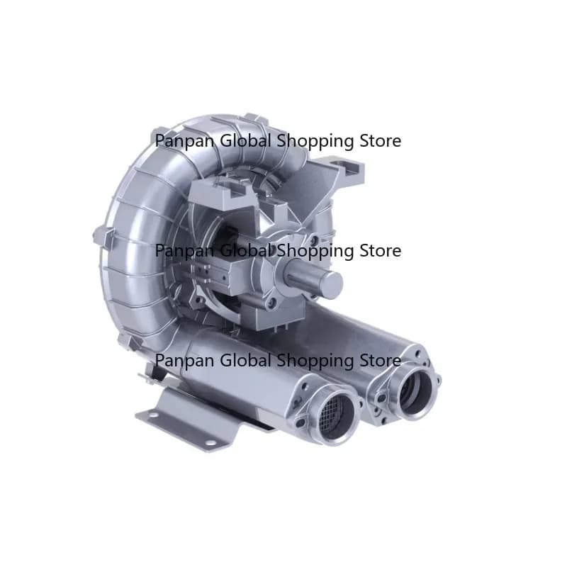 Without Electric M-otor Bare Shaft Belt Driven Ring Blower Vacu-um Pump