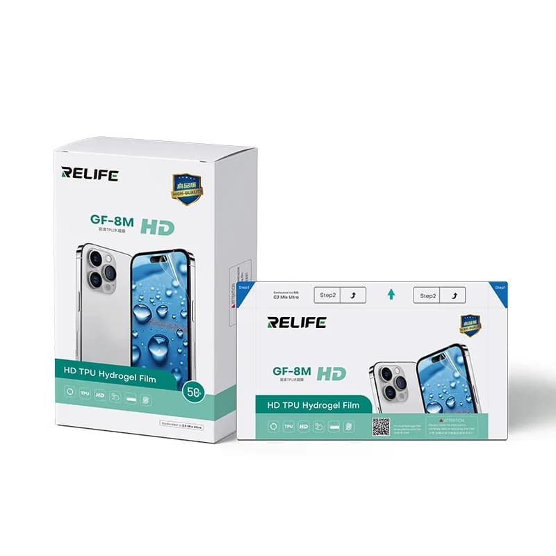 RELIFE GF-8M High Quality HD TPU Hydrogel Film for Mobile Phone LCD Screen Protetor SUNSHINE C3 Mix Ultra Film Cutting Machine