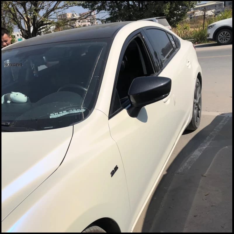 Car Styling For Mazda 6 2018-2021 Side Rearview Mirror Cover Housing Replace Original Caps Auto Parts Accessories