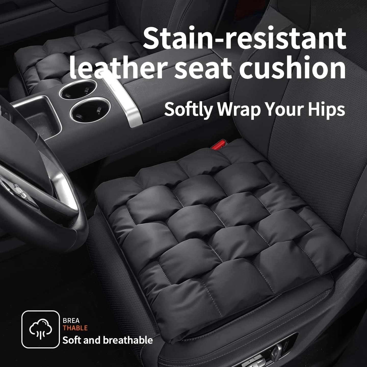 Car seat protective cushion, thickened car seat pad, durable car seat cover, suitable for all car models