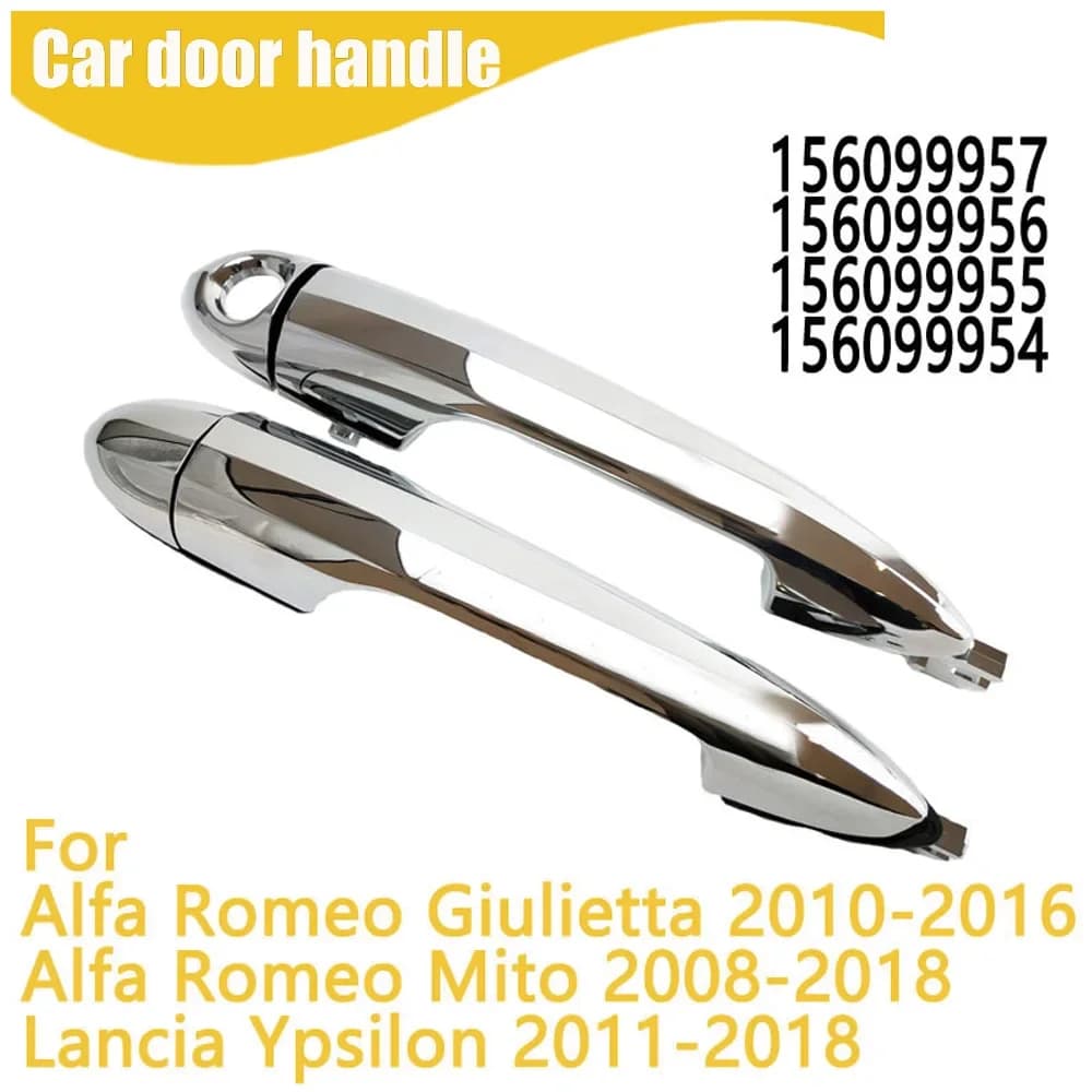Manija externa de puerta de coche para Alfa Romeo Giulietta 2010-2016 156099957 156099956 156099955 156099954