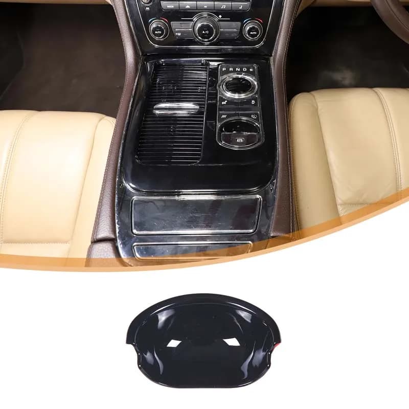 Car Electronic Handbrake Button Base Trim Sticker Interior Parking Brake Base Decoration For Jaguar XF XJ X250 X351 2008-2015