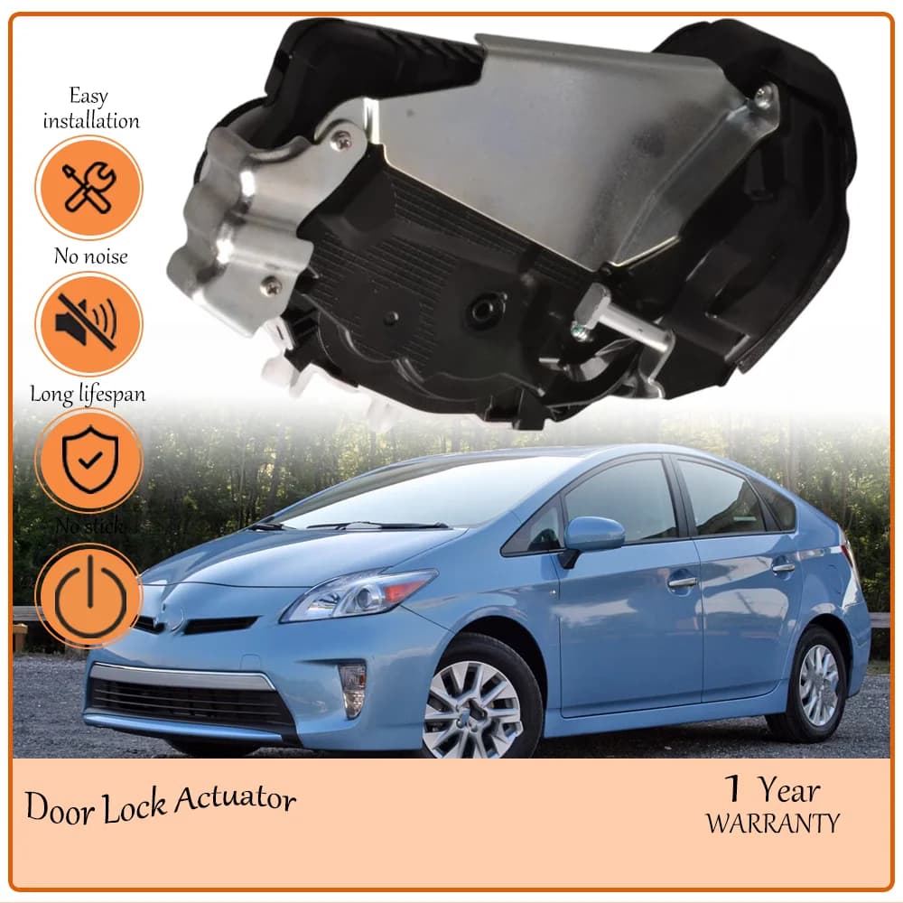 Anti-rattle Rear Left Right Door Lock Actuator,suits Toyota Prius 2013-2019 & Prius Plug-In 2014-2015,oe 69060-47090,69050-47090