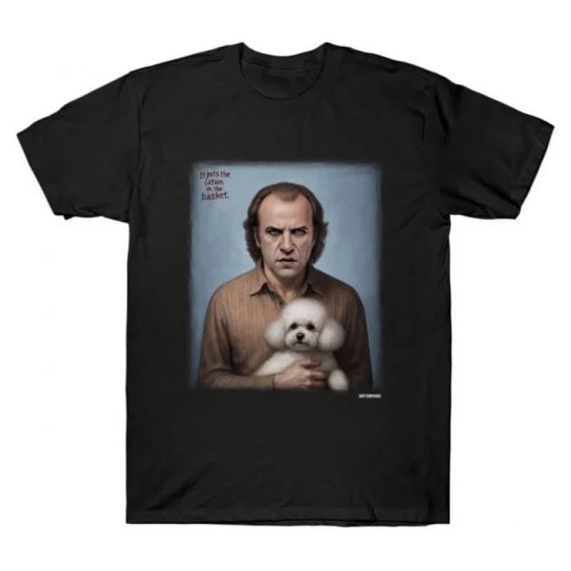 Bill and Precious Silence of the lambs Horror movie Hannibal Gift t shirt Dr Lecter Scary Hannigram Graphic Clothes All size tee