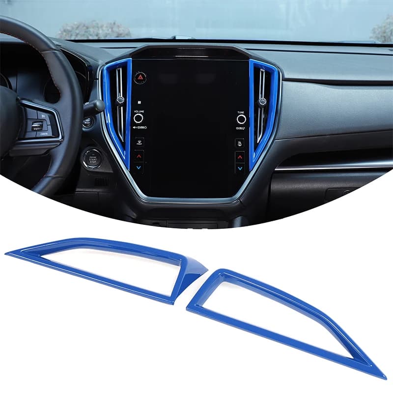 Dashboard Air Vent Frame Trim Side AC Outlet Panel Decor Car Gadgets For Subaru WRX Levorg WRX Sportswagon Crosstrek 2022-2026