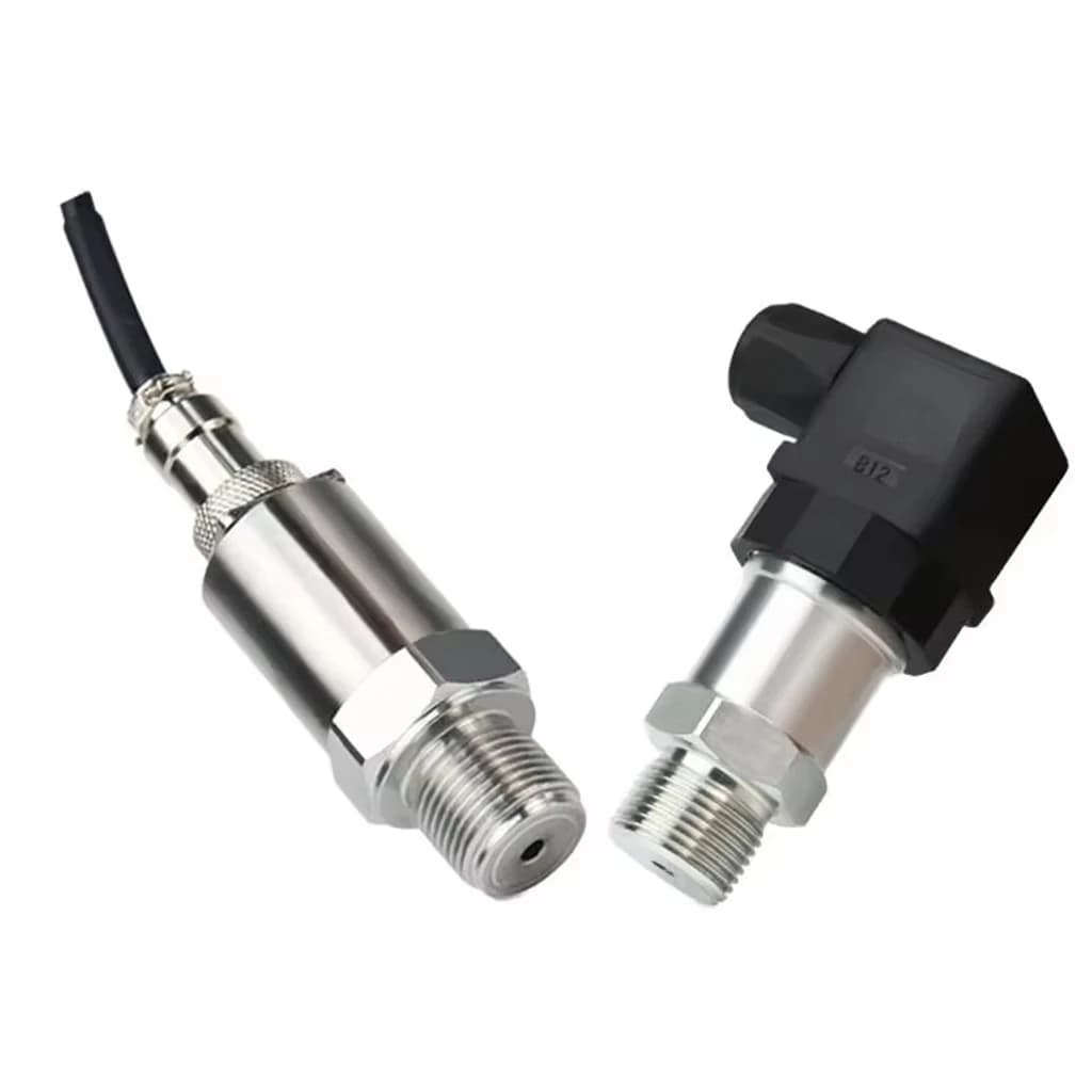 Stainless Steel Pressure Transmitter 0-5V 4-20mA RS485 150PSI Hydraulic Air Measurement