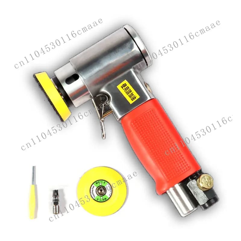 Mini Pneumatic Sander 90 Degree Pneumatic Polishing Grinding Machine 2inch 3inch Sanding Pad Pneumatic Polisher