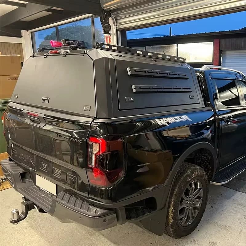 4x4 Steel Single Dual Pickup Truck Bed Hardtop Topper for Ford F150 5.5ft Raptor Aluminum Ute Canopy  Waterproof