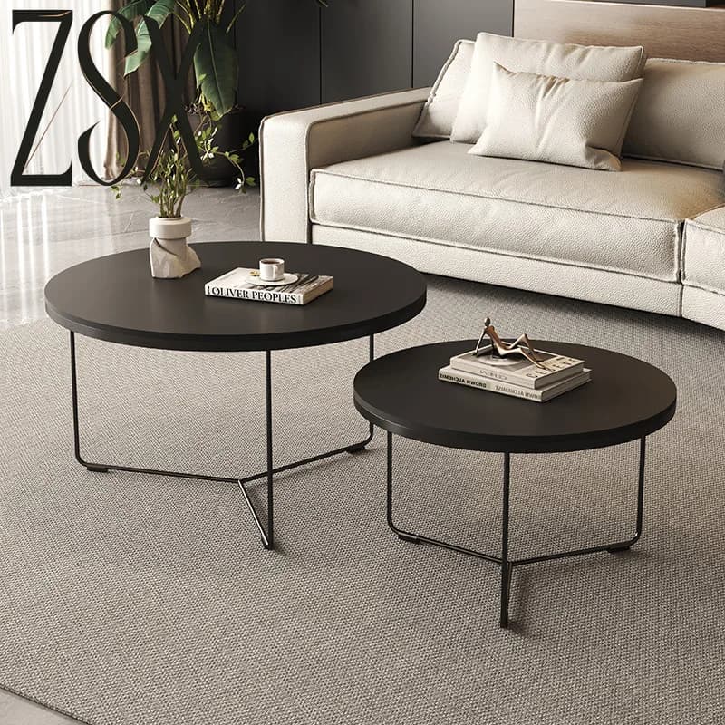 Minimalist Coffee Coffee Table Table Small Space Luxury Coffee Table Round Nordic Living Room Mesa De Sala Modern Furniture