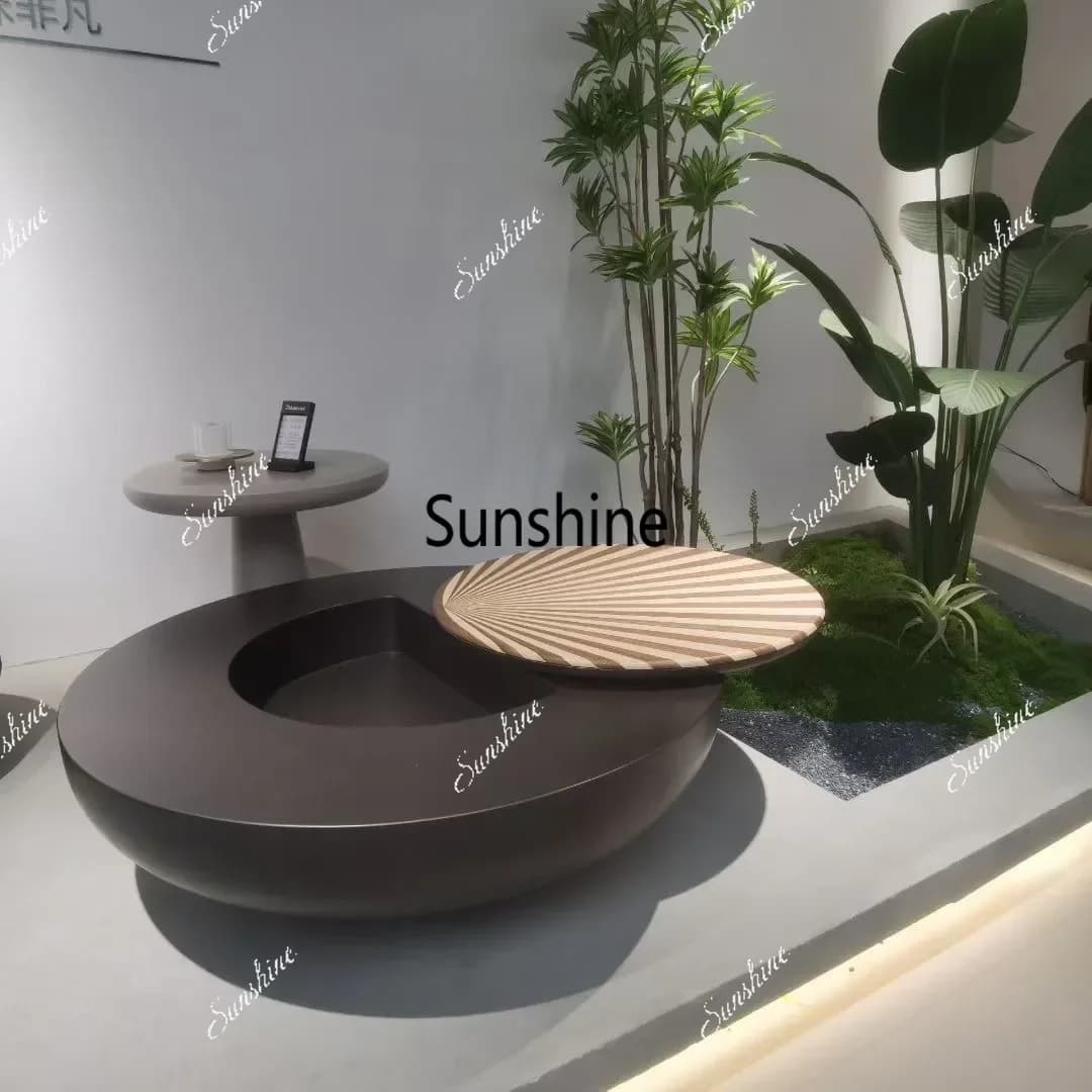 Italian minimalist coffee table combination modern simple living room home small apartment designer high sense