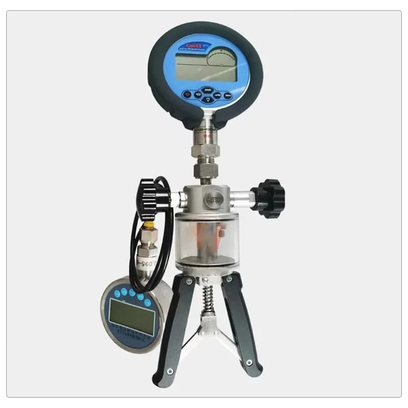 Handheld hydraulic engineering hand clamp type pump calibrator detection prsure calibrati