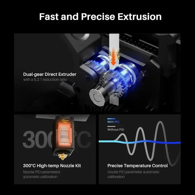 2026 Hot Sale Original New Extruder Kit For ELEGOO Neptune 4 Plus/4 Max/ 4/4Pro /3 3D Printer Print Heads