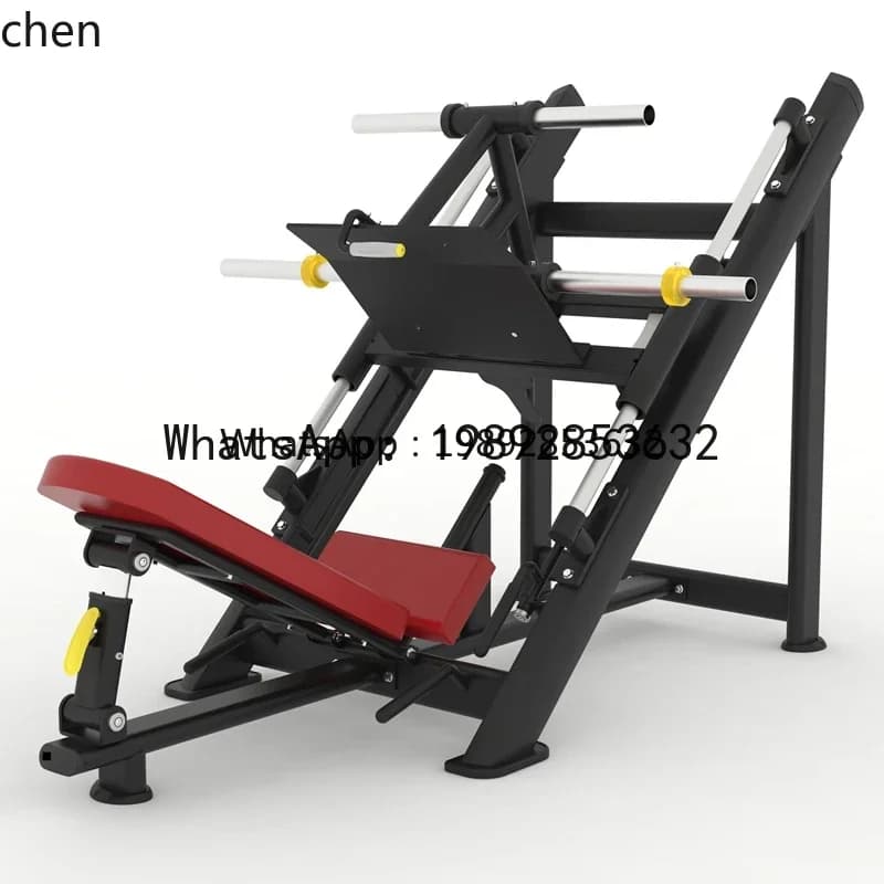 A1 45 Degree Inverted Pedal Machine Gym Commercial Hip Leg Hack Squat Machine Fitness Equipment
