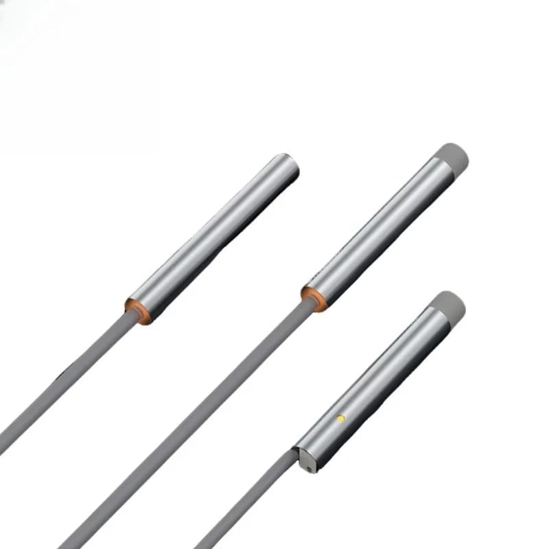 D6.5 Non-Flush Capacitive Sensor 2/4mm, Nickel Plated Brass, 10-30V NPN PNP Screw Terminal Type