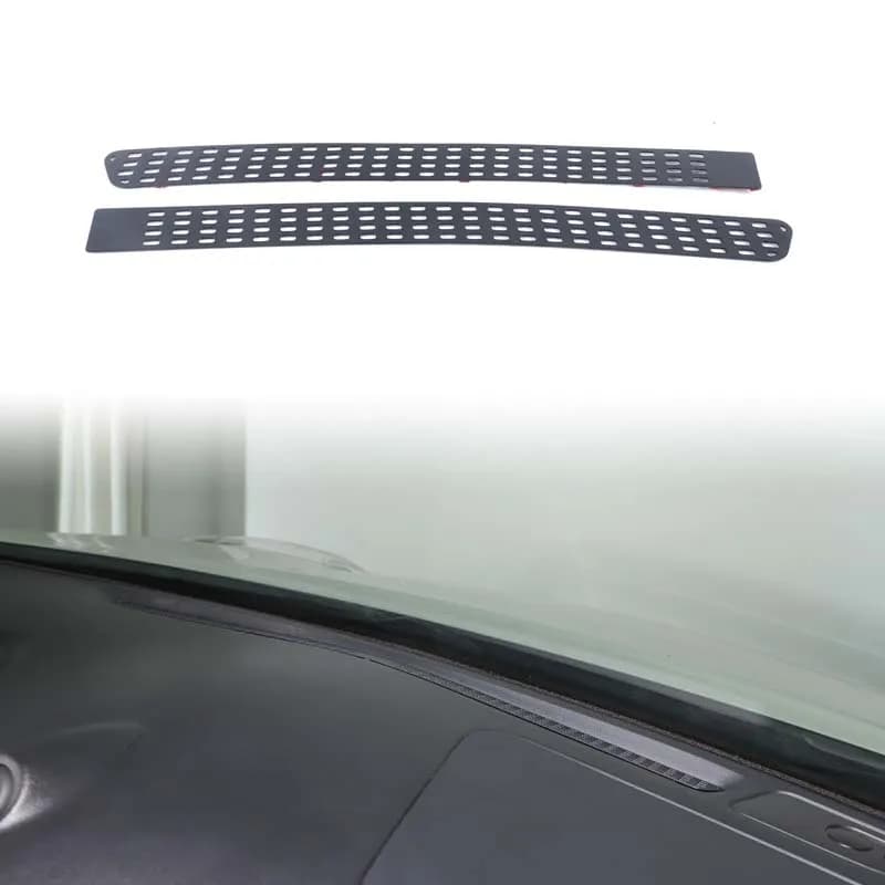 For Nissan Juke/Infiniti ESQ 2011-2019 Car Instrument Panel Air Outlet Anti clogging Mesh Cover Aluminum Alloy car Accessories