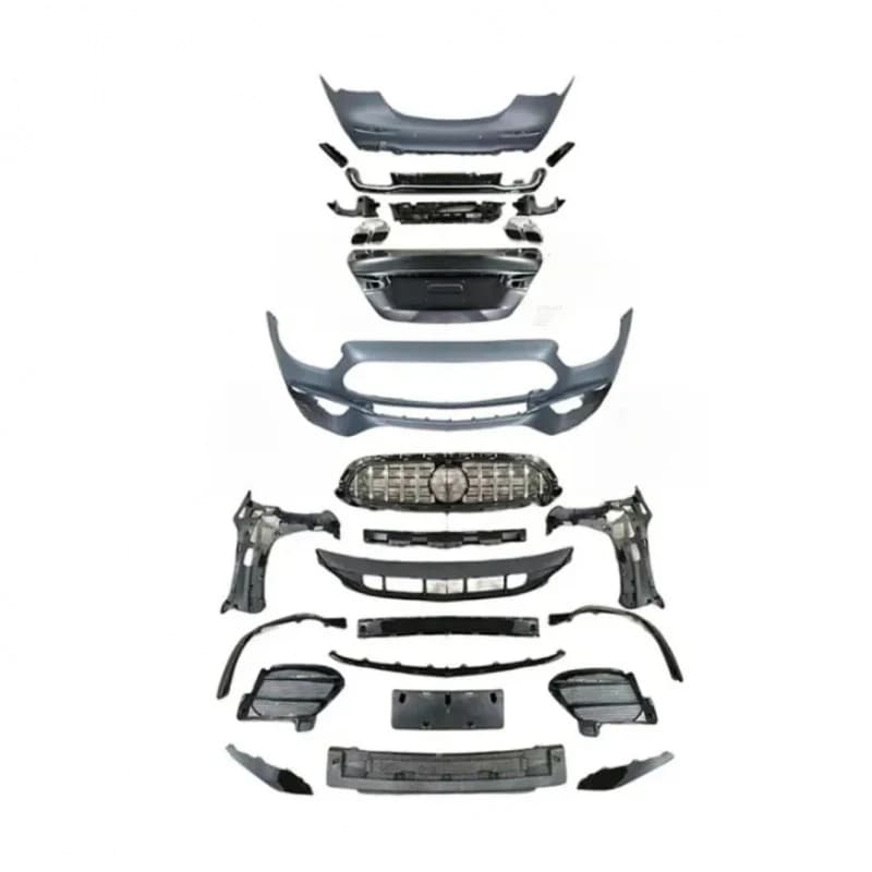 Hot selling Car Body Kit for E Class W213 2018-2020 to 63 Front Bumper,grille ,hood, taillights,rear Door
