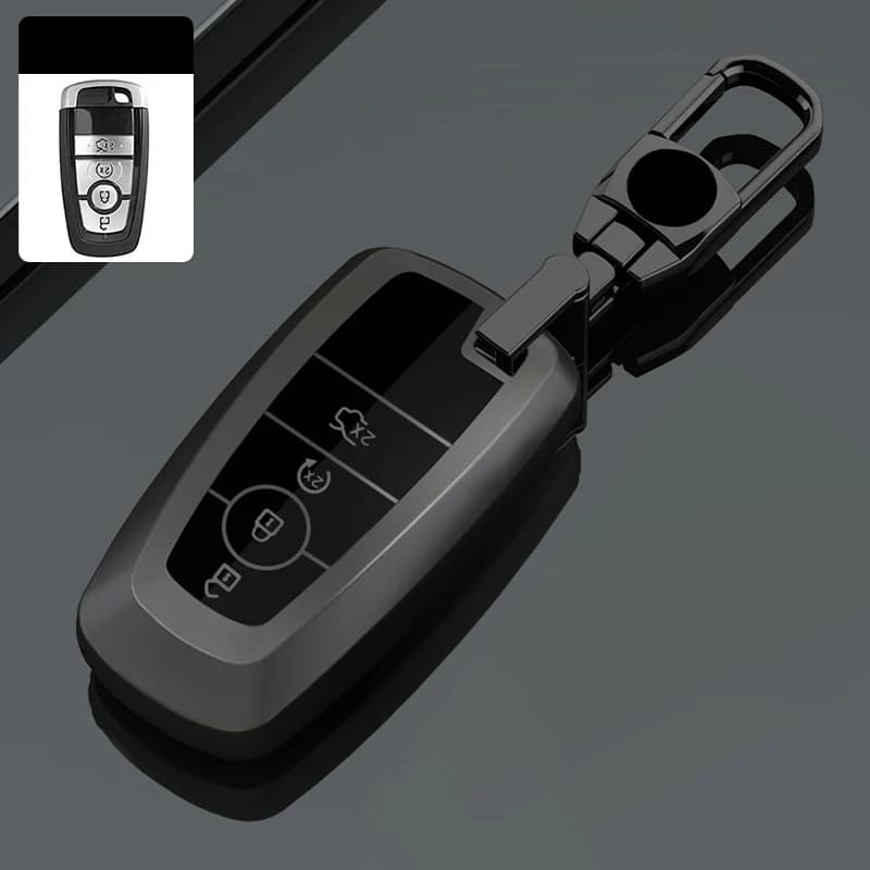 3/4 Buttons TPU Car Key Case Full Cover For Ford Fusion Mustang Explorer F150 F250 F350 EcoSport Edge S-MAX Ranger Lincoln Monde