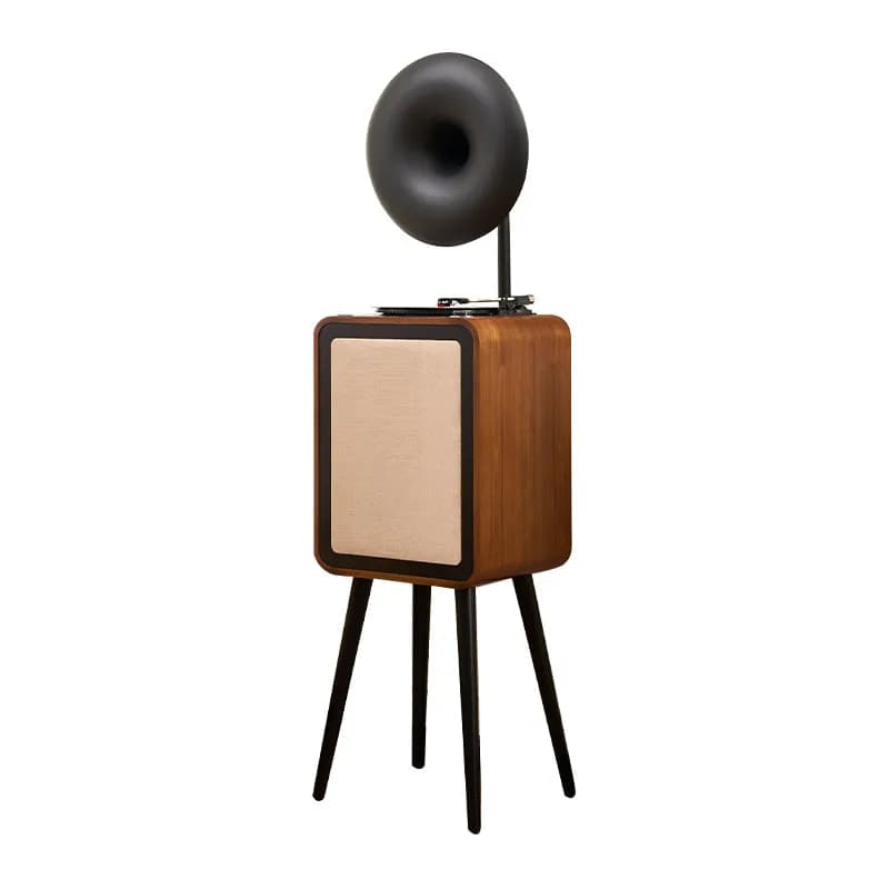 French medieval phonograph HiFi professional grade record player Modern light luxury Bluetooth audio vinyl integrated record