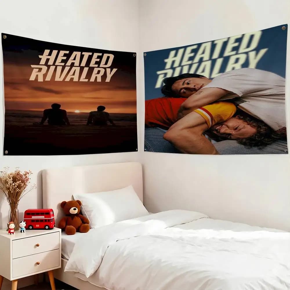 Popular Hot TV Heated Rivalry Flag Suitable For Party Club Outdoor Interior Wall Decoration Banner Fans Gift