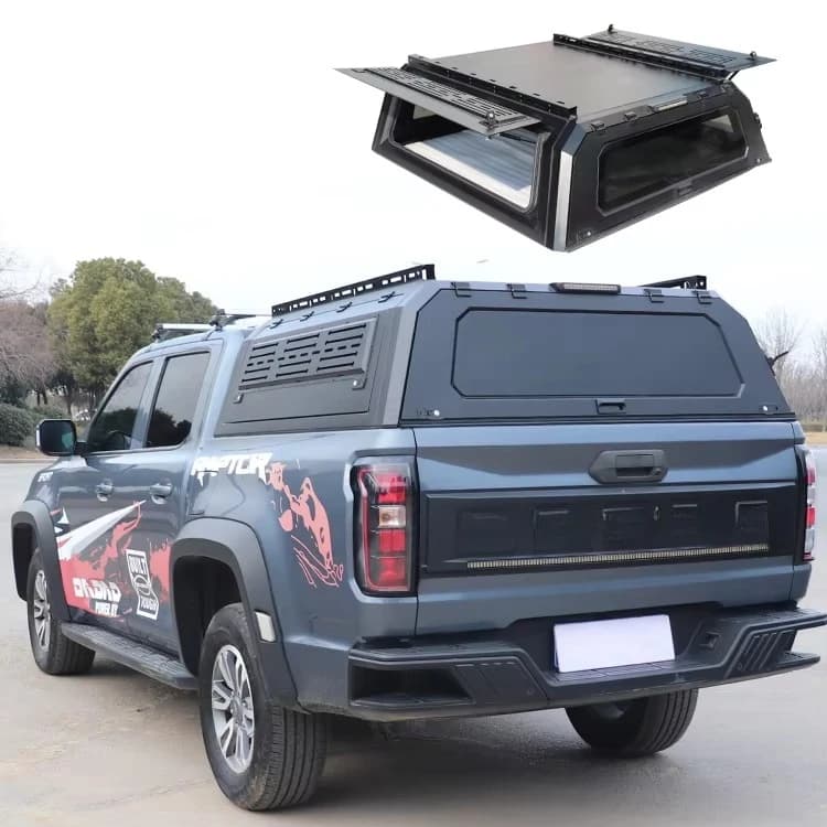 Pickup Truck Topper Changan Hunter Aluminum Canopy Hard Top Ranger Canopy for 2024 gmc sierra 1500 tacoma Fonton Tunland G7