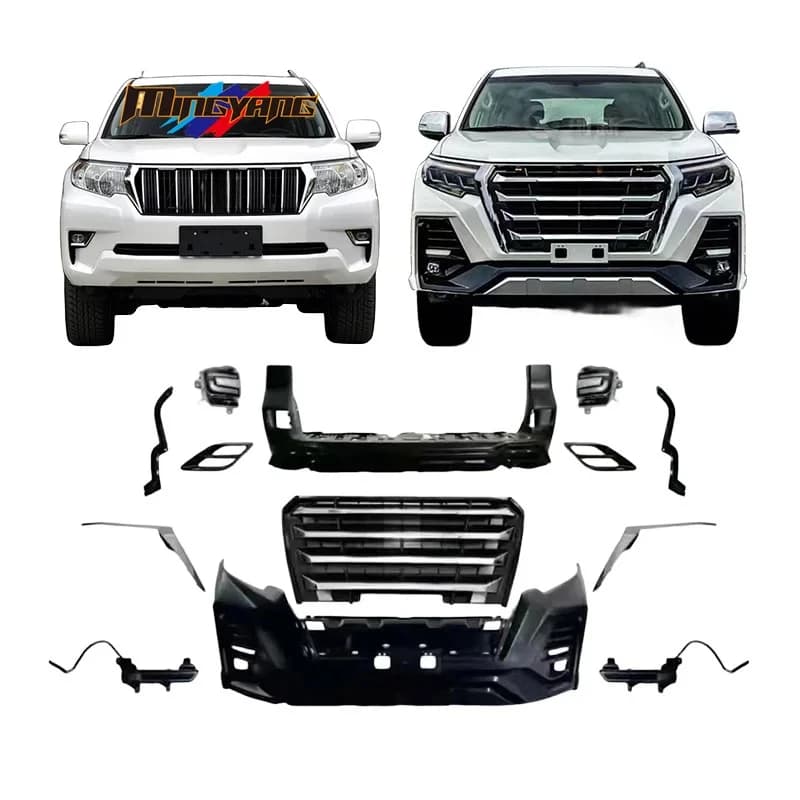New val Car Bumper Grille Diffuser Bodykit for Proda 150 Upgr to Xman Style 2018-2023 Body Kit