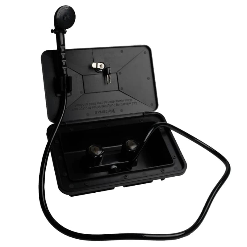 Shower Box Kit Outdoor RV Portable Bath Box RV Accessories, Travel Supplies