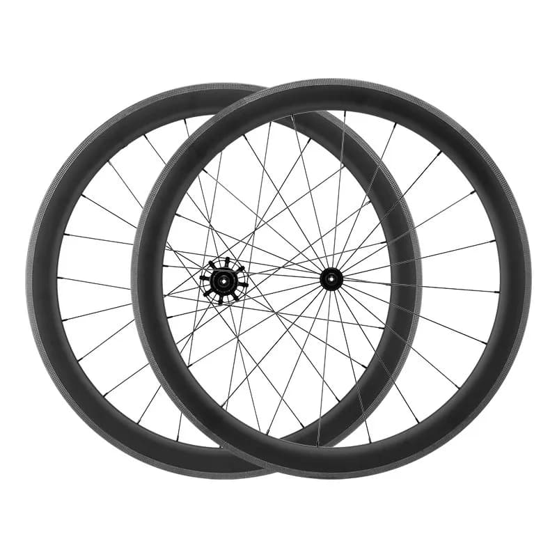 Road bicycle carbon fiber wheel set 700C open fat ring high frame wheel hub 38/50MM ring brake V