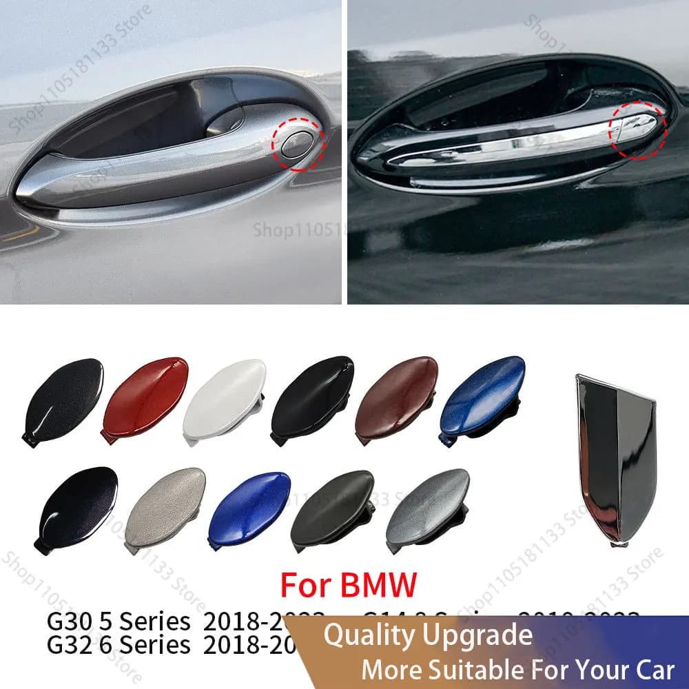 For Bmw G30 G32 G14 G15 Car Front Outer Handle Keyhole Cover Unlocking Cover For BMW 5 6 8 Series 520 523 528 535 630 640 840