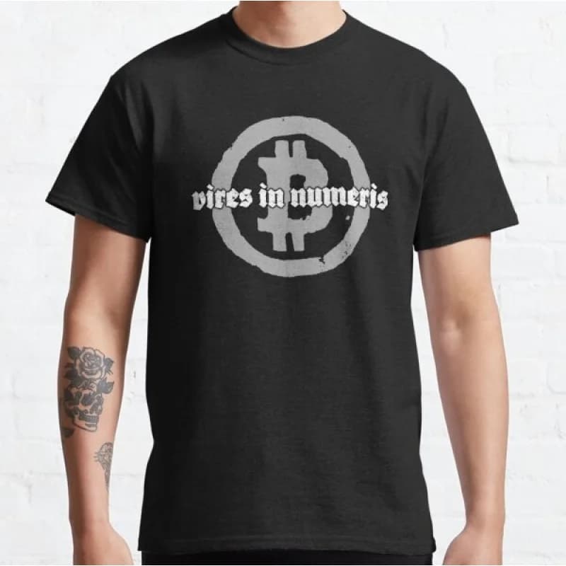 Stamp Crypto Hodl t shirt for Crypto Traders BTC Fan Bitcoin Symbol tee 100% cotton printed Graphic clothes All size tops