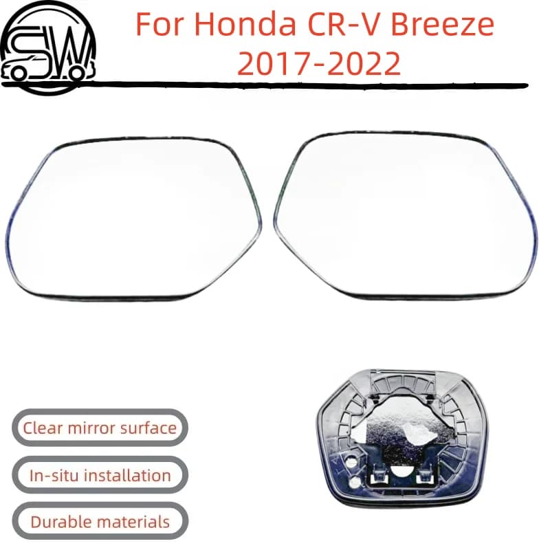For Honda CR‑V Breeze 2017‑2022 Rearview Mirror Glass With Heating Function.