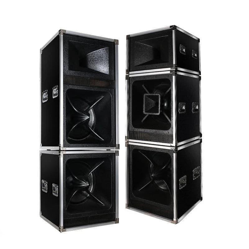 Professional large-scale stage performance audio set, split 15-inch 18-inch high-power outdoor remote speakers coaxial