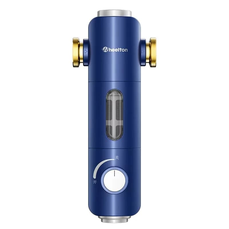 Wheelton F3 Manual Pre-Filter Household Water Purifier Automatic Cleaning Whole House Tap Water Copper Explosion-Proof Water