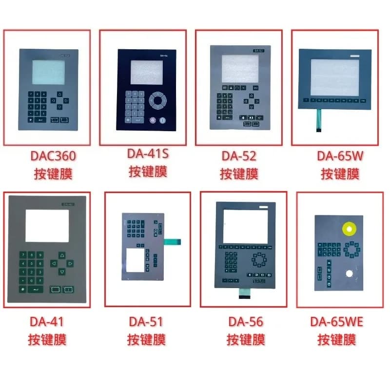 For Delem Bending Machine Button Panel DA-41S DA-51 DA-65W/65WE DA-56 Membrane Button